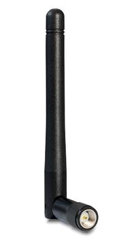 DELOCK WL-Antenne SMA 2,0dBi, Kippgelenk drehbar schwarz (89437)
