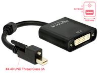 Delock video adapter - DisplayPort / DVI - 25 cm (62639)