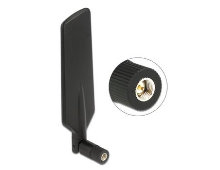 DELOCK LTE Antenna SMA plug 0.5 - 3 dBi omnidirectional rotatable with (88978)