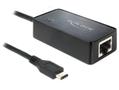 DELOCK USB3.1 Adapter Delock USB C -> RJ45 St/Bu Gigabit Lan