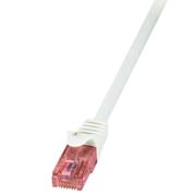LOGILINK Patchkabel LogiLink RJ45 U/UTP Cat6  0,25m weiß Primeline