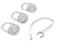 PLANTRONICS Ørepropp Voyager Edge - M Ørepropp Voyager Edge 3 pk str. M + krok