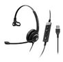 SENNHEISER WIRED MONOAURAL HEADSET, USB CONNECTIVITY AND IN-LINE CALL CONTROL MS