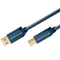 CLICKTRONIC USB3.0 A/B Cable. M/M. Blue. 0.5m