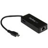 STARTECH USB TYPE C TO GIGABIT ADAPTER WITH EXTRA USB PORT CARD (US1GC301AU)