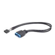 GEMBIRD 9-pin USB 2.0 to 19-pin USB 3.0 internal header cable