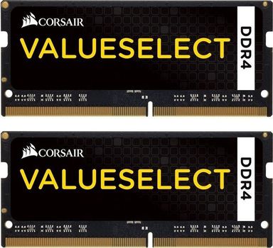 CORSAIR 16GB RAMKit 2x8GB DDR4 2133MHz 2x260 SoDimm Unbuffered 15-15-15-36 1,2V (CMSO16GX4M2A2133C15)