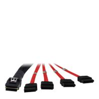 INTER-TECH SATA/SAS-kabel - 1 m