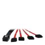 INTER-TECH Sff 8087 - 4 X Sata 1M Black
