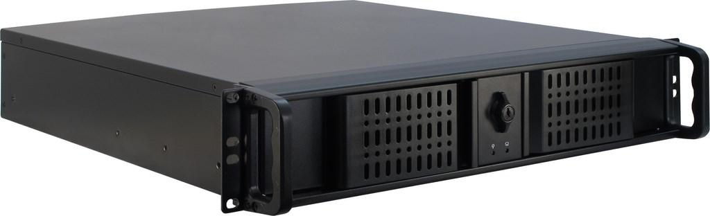 INTER-TECH IPC 2U-2098-SK Rackversion Micro-ATX Ingen strømforsyning Sort (88887180)