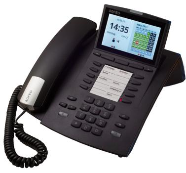 AGFEO ST45 IP Systemtelefon schwarz (6101322)