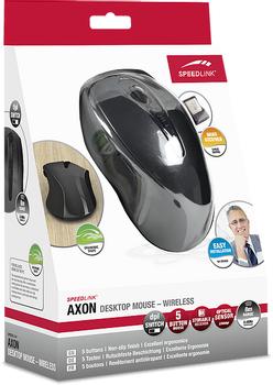 SPEEDLINK Axon Desktop Mouse Wireless /Black (SL-630004-BK)