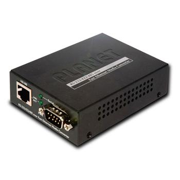 PLANET Konverter Ethernet > 1xRS232 10/100TX - RS232/ 422/ 485 (ICS-100)