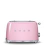 SMEG 50's Style TSF01PKEU - Brødrister - 2 skive - 2 Holdere - rosa