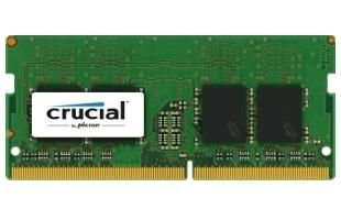 CRUCIAL 8GB KIT (4GBX2) DDR4 2400 MT/S PC4-19200 CL17 SRX8 UNBSODIMM MEM (CT2K4G4SFS824A)