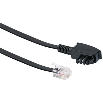 SCHWAIGER DSL-Kabel RJ12 6P2C -> TAE-F 6P4C 3m schwarz (TAL6531533)