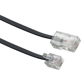 SCHWAIGER Modem-Kabel RJ11 6P2C -> RJ45 8P2C 3m schwarz (TAL6631533)