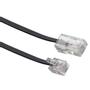 SCHWAIGER Modem-Kabel RJ11 6P2C -> RJ45 8P2C 3m schwarz - (Fjernlager - levering  2-4 døgn!!)