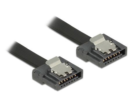 DELOCK Seriel ATA-kabel Sort 70cm (83842)