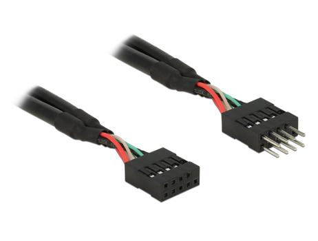 DELOCK 0.5m 2xUSB2.0 (83874)