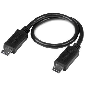 STARTECH USB OTG Cable - Micro USB to Micro USB - M/M - 20cm (UUUSBOTG8IN)