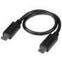 STARTECH 8IN MICRO USB TO MICRO USB OTG MOBILE DEVICE ADAPTER CABLE M/M CABL (UUUSBOTG8IN)