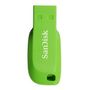 SANDISK k Cruzer Blade - USB flash drive - 16 GB - USB 2.0 - electric green