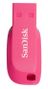 SANDISK k Cruzer Blade - USB flash drive - 16 GB - USB 2.0 - electric pink