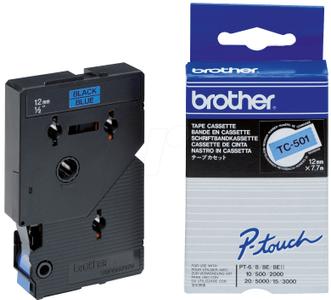 BROTHER Tape/ black-blue 12mm f 2000-3000-5000 (TC501)