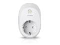TP-LINK WiFi Smart Plug 2.4GHz 802.11b/ g/ n works with TP-Links Home Automation app Kasa Energy usage monitoring and stastics (HS110)