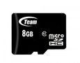 TEAM Flash card Micro-SD  8GB Team C10
