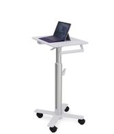 Ergotron StyleView S-Tablet Cart vogn - for nettbrett - hvit, aluminium - TAA-samsvar