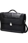 SAMSONITE Samsonite - Sidaho 15 Portfolio Black Leather Computer Bag
