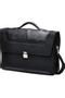 SAMSONITE Samsonite - Sidaho 15 Portfolio Black Leather Computer Bag