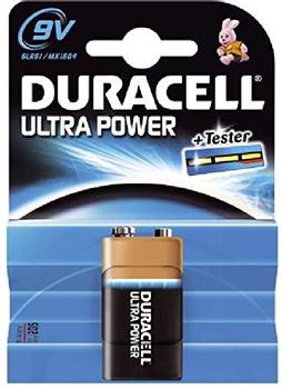 DURACELL Batterie Duracell Ultra Power -9V(MN1604/ 6LR61)         1St. (105416)