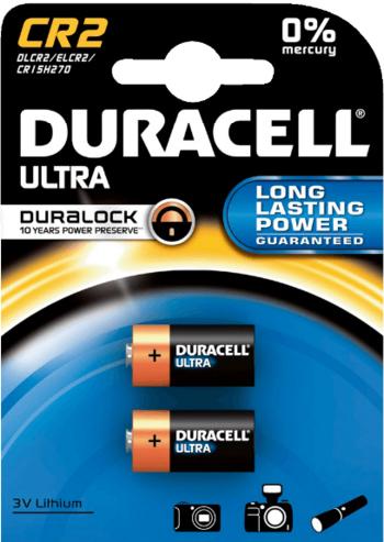 Duracell - Batterie Ultra Photo Lithium CR2 (CR17355) 2St.