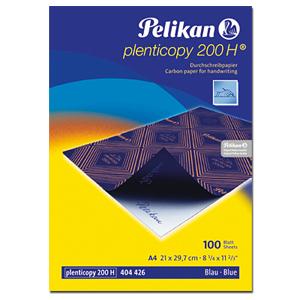 PELIKAN 434738 Carbonpapier A4 28 g/m² 21 x 29,7 cm Blauw 10 Vellen (434738)