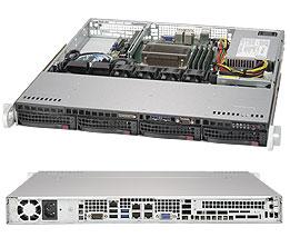 SUPERMICRO 1U RM BB BLACK LGA1151 2133MHZ 4X SATA 350W RPS (SYS-5019S-MN4)