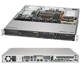 SUPERMICRO SuperServer 5019S-M, Black (SYS-5019S-M)