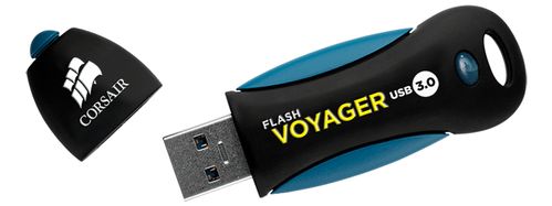 CORSAIR Flash Voyager 256 GB - USB 3.0 - blue/ black (CMFVY3A-256GB)