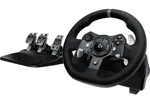 LOGITECH G920 Steering Wheel Starlight UK (941-000124)