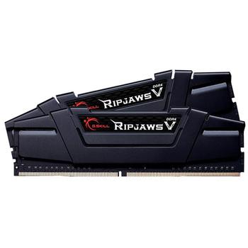 G.SKILL DDR4 16GB 3200-14 Ripjaws V Black Dual (F4-3200C14D-16GVK)