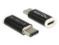 DELOCK Adapter USB 2.0 Micro-B female (host) > USB Type-C? 2.0 male (device) (65678)