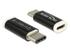 DELOCK USB-adapter USB 2_0 Micro-B female (host) _ USB Type-C 2_0 male (device) black