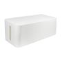 LOGILINK - Cable Box, 407x157x133.5mm,  White