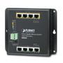 PLANET Switch  8-p Gigabit 4xPoE+ Flat/Wall Industri IP30 DIN RPS B120W