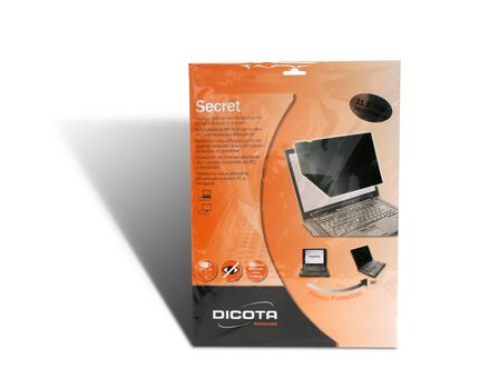 DICOTA A - Display privacy filter - 2-way - plug-in/ adhesive - 22" wide - black (D30125)