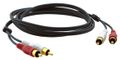 KRAMER Kbl Kramer 2xRCA-2xRCA Stereo Audio Cable_ Ha-Ha 0_9m