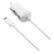 Essentials USB Car Charger 1A 5V w/Micro USB Cable 1m
