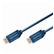CLICKTRONIC DisplayPort kabel, DP han / DP han - Casual  - blå - 2,0 m.